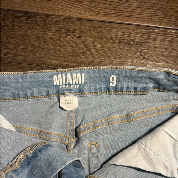 blue jean shorts - Picture 2 of 2